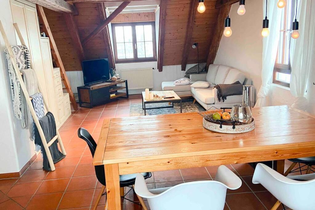 Romantische Ferienwohnung Mit Nahe Zum See Oberteuringen Exterior photo