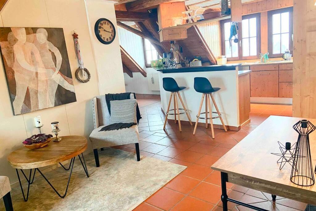 Romantische Ferienwohnung Mit Nahe Zum See Oberteuringen Exterior photo